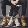 Tactical Boots Warm PU Leather Waterproof Shoe