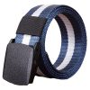 White Stripe High Quality Nylon Belt