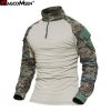 Multicam Camouflage Combat Long Sleeve T-Shirt