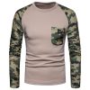 Camouflage Sleeves Tactical T Shirt