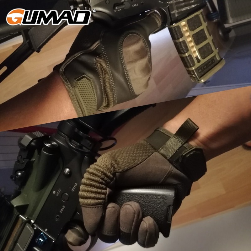 Hard Knuckle Tactical Full Finger Glove - Image 3