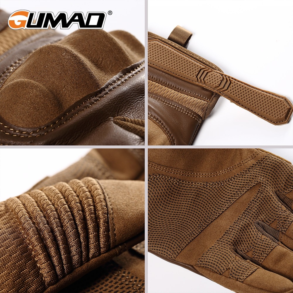 Hard Knuckle Tactical Full Finger Glove - Image 4