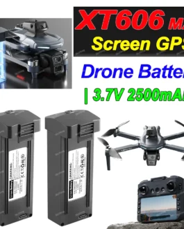 3.7V 2500mAh For XT606 MAX GPS Drone Battery Original XT606 Dron Battery XT606 MAX Spare Battery Accessorie Parts - AliExpress 26